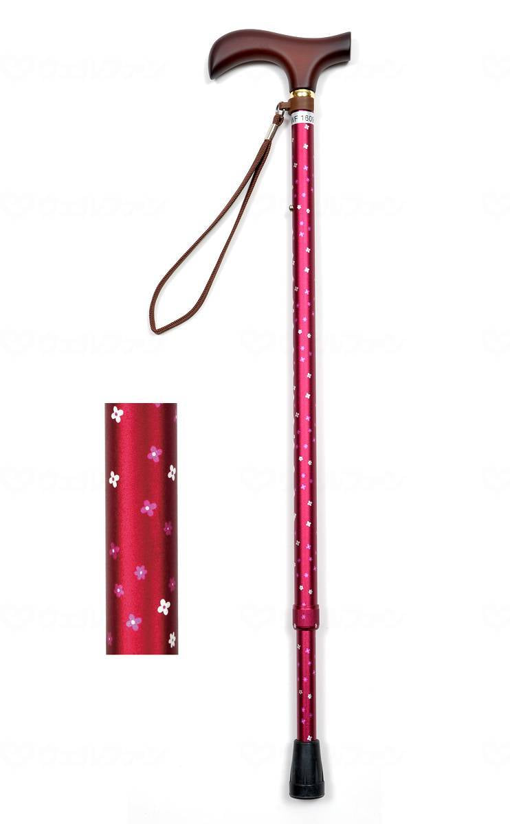 Wellfun Dream Life Stick, Retractable Handle (Slim Type), Small Flower Wine