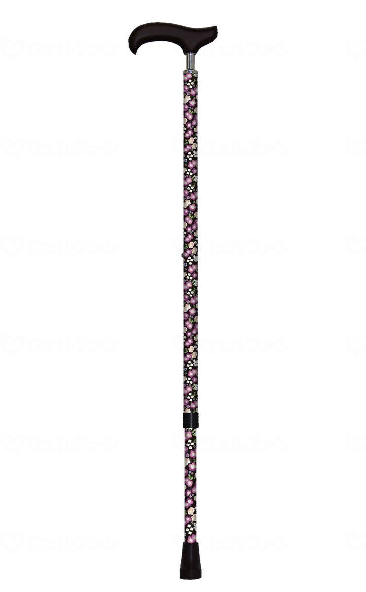 Wellfun Dream Life Stick Slim Neck Stretch Slim Type (Pattern) Black x Small Flowers Gift Box Specifications