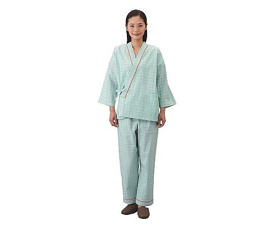 Patient gown (top, unisex) 59-461 Blue M 59-461 M 1 piece