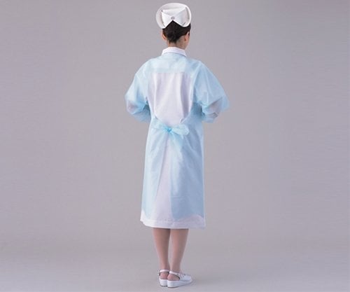 ナビロールエプロン(袖付き) クリア 50枚入 1袋(50枚入)