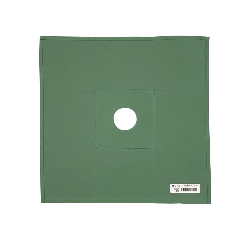 싱글 사각 건 (둥근 구멍 6) 커버 19-4150-01 나가이 레벤 주식회사 AD-90301 (그린)