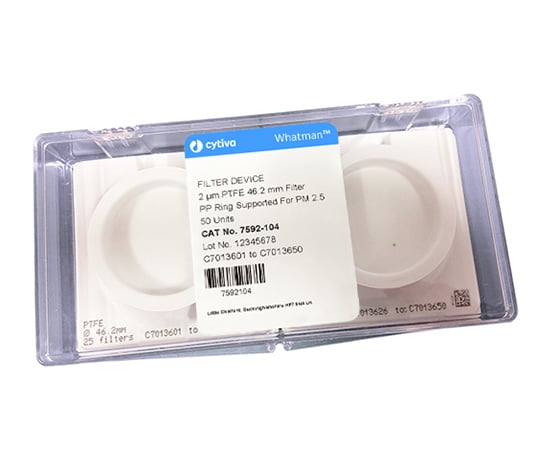 PM2.5用メンブレン 1袋(50枚入) 7592-104 1袋(50枚入)