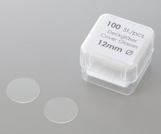 원형 커버 글라스 φ12mm 100장×10상자입 01 115 20_PK10 1상자(100장×10상자입)