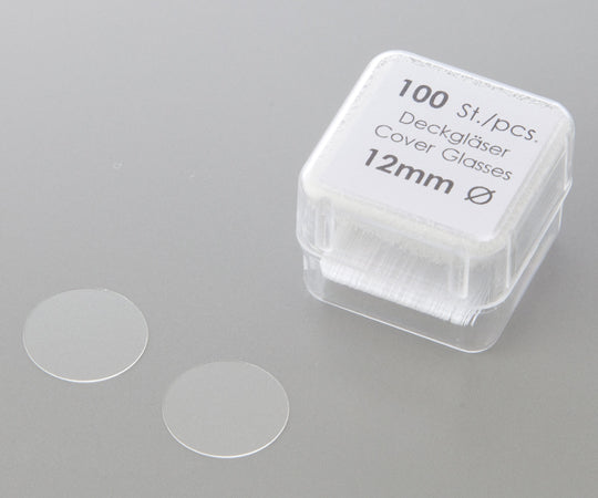 丸型カバーグラス φ15mm 100枚×10箱入 01 115 50_PK10 1箱(100枚×10箱入)