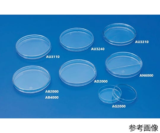 Sterilized NE Petri dish ECO 10 pieces x 50 bags φ87.3 x 14mm AU3240 1 box (10 pieces x 50 bags)