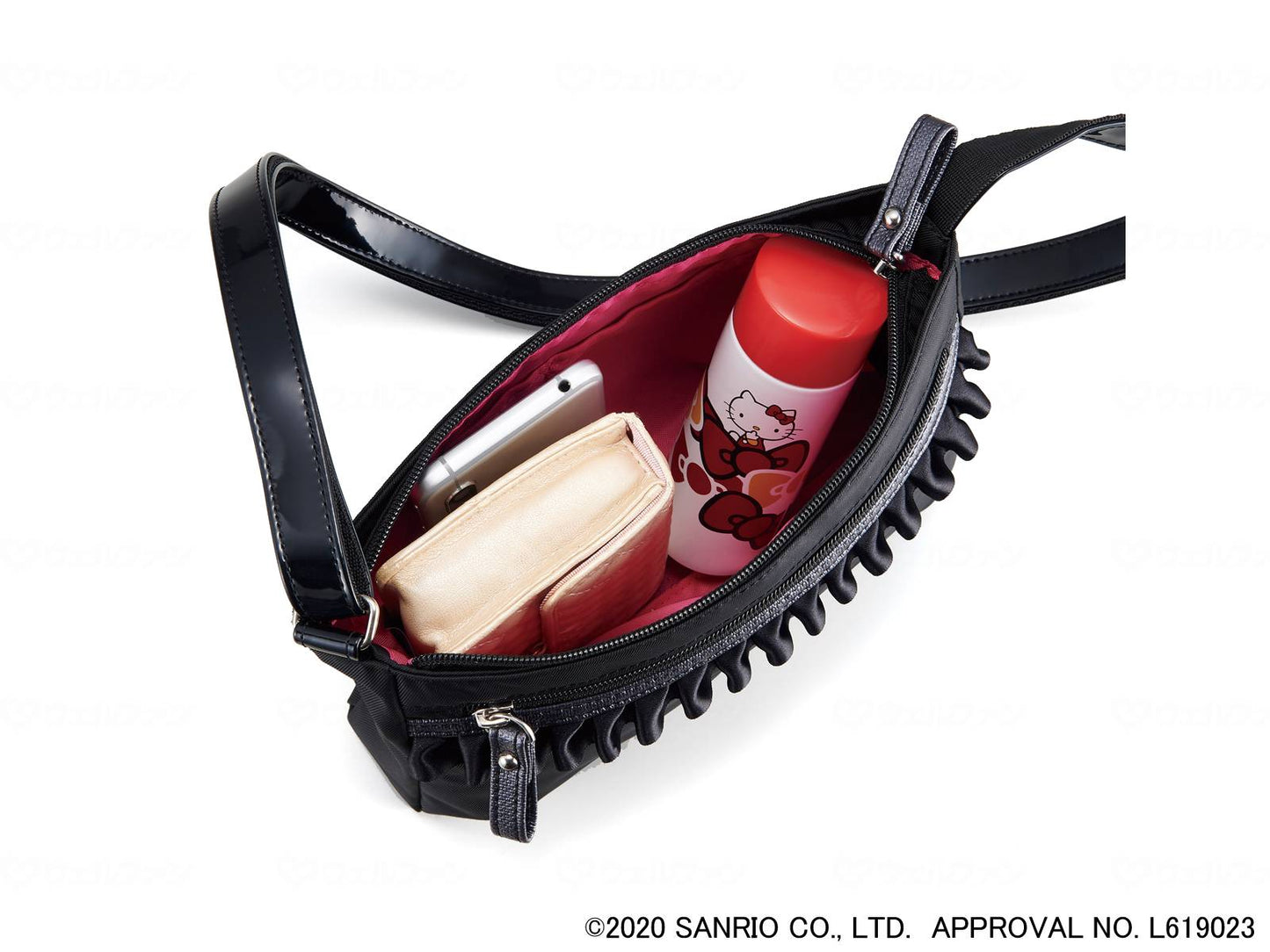 Wellfun Shoulder Bag (Hello Kitty) Wine