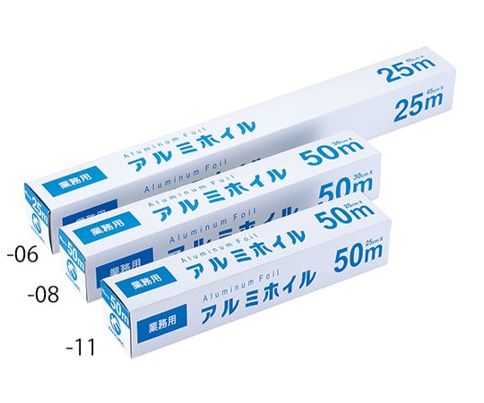 アルミホイル 300mm×13μm×25m 1本