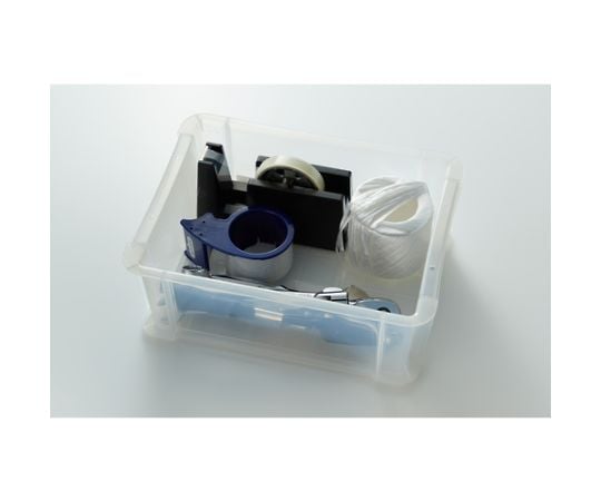 スケルトンカラーコンテナー クリア TSK-910 1個