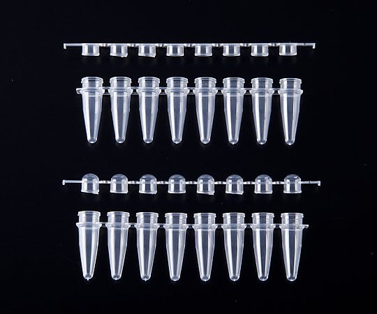 ビオラモPCRチューブ 0.2mL 8連フラット 1箱(40本×3袋入) 1箱(40本×3袋入)