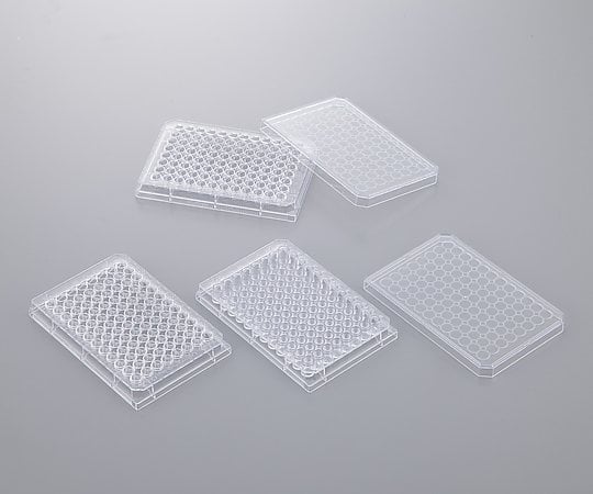 비오라모 96 웰 플레이트 평저 덮개 부착 멸균 370μL 1상자(1장×135봉투입)