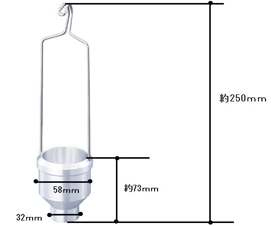Viscosity cup 321/No.5 1 piece