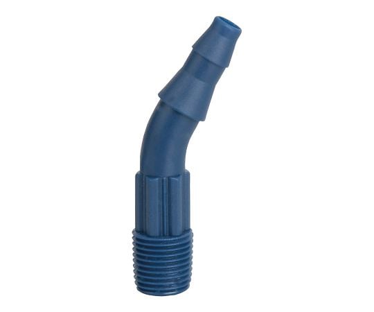 Tube fitting PP blue 117808 1 piece