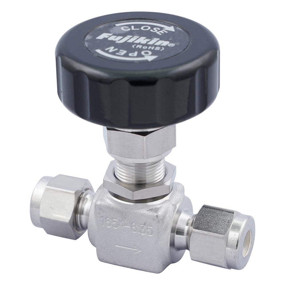 ニードルストップバルブ PUH-916-6.35-SHV 1個