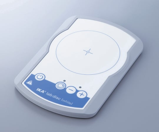 Electromagnetic coil type magnetic stirrer lab disc white 1 unit