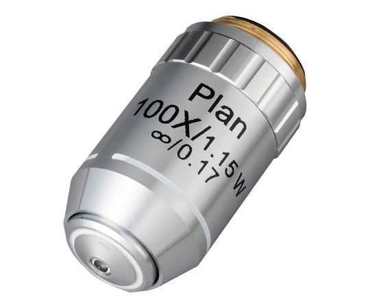 Plano Lens Biological Microscope Infinity Water Lens (Objective Lens, Magnification 100x) OBJ-PL100X(Water) 1 piece