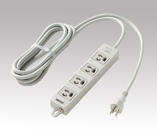 OA strip (grounded 15A type) 4 outlets 3m power indicator/unpluggable type WCH24343H 1 piece