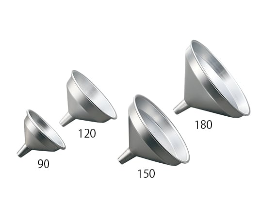 Aluminum funnel 90 x 1