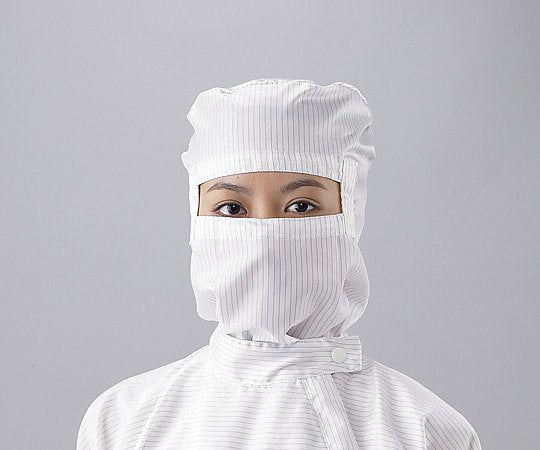 APクリーンスーツ用フード(目出しタイプ)白 L SHW 1枚