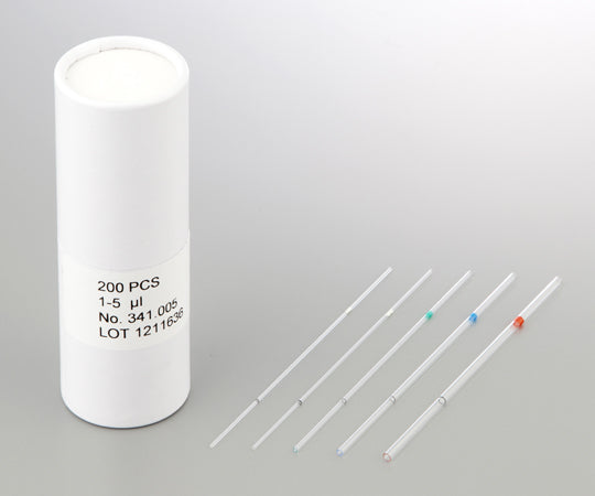 Replacement glass capillaries for capillary micropipettes, pack of 100, 341.200, 1 bag (pack of 100)