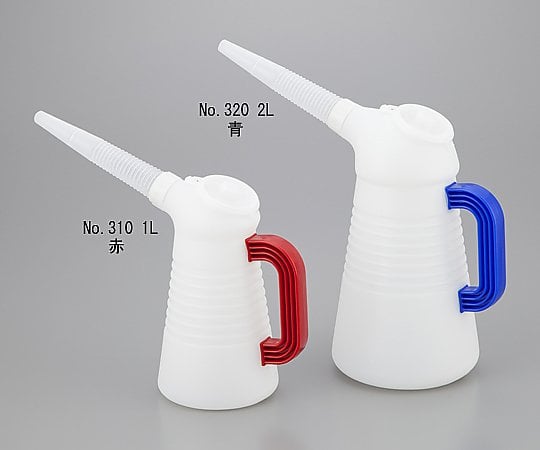 Poly Jockey with lid, blue, 1L, No.310-03, 1 bottle