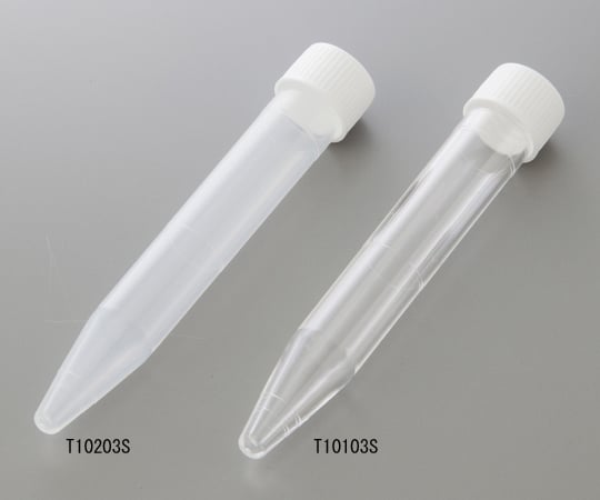 Centrifuge tubes (10mL, screw cap) PP 1 box (10 tubes x 50 bags) T10203S 1 box (10 tubes x 50 bags)