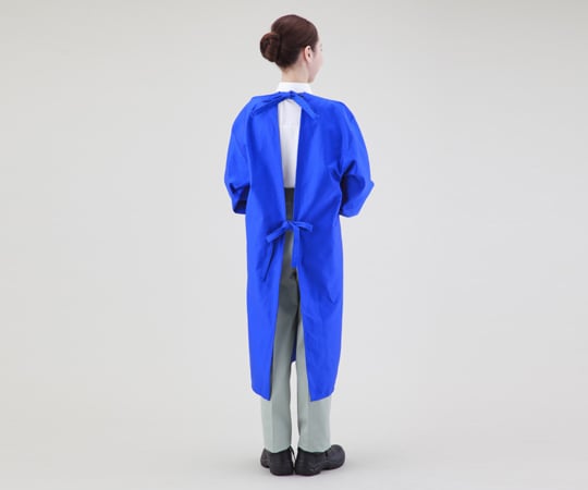 Flame-retardant apron with sleeves FAP-501 LL 1 piece