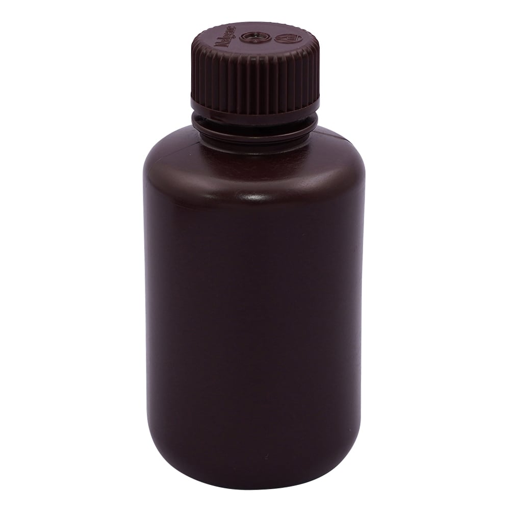 細口試薬ボトル 褐色 125mL 12本入り 2004-0004JP 1箱(1本×12袋入)