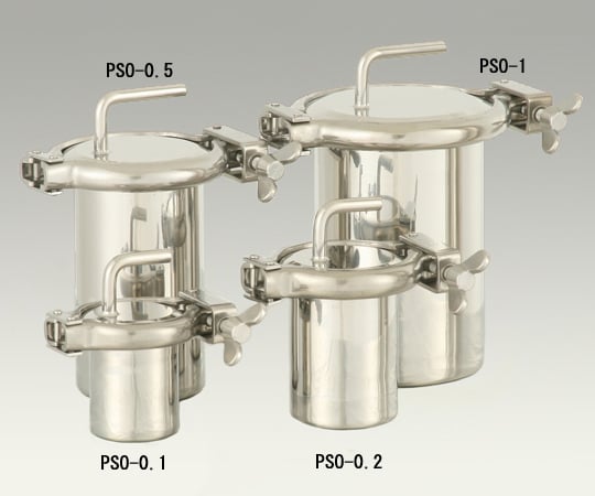 Ferrule type (316L) straight bottle 0.5L PSO-0.5 1 piece