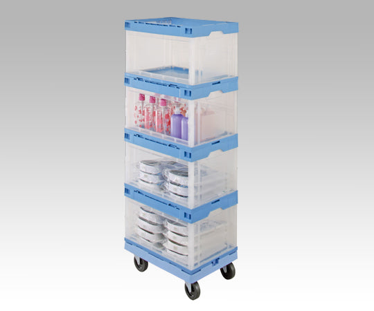 窓アキ透明オリタタミコンテナ プラキャリーOC-50N用 1台