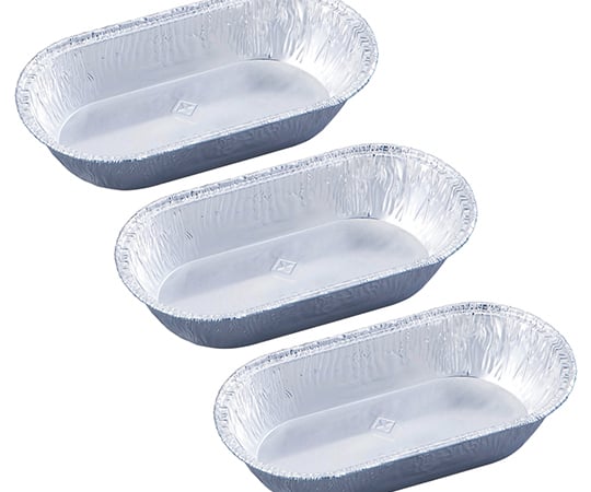 アルミトレー 角型 100入 127×64mm S-2 1箱(100枚入)