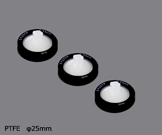주사기 필터 PTFE φ25mm/0.2μm 1상자(100개입) SYTF0601MNXX104 1상자(100개입)