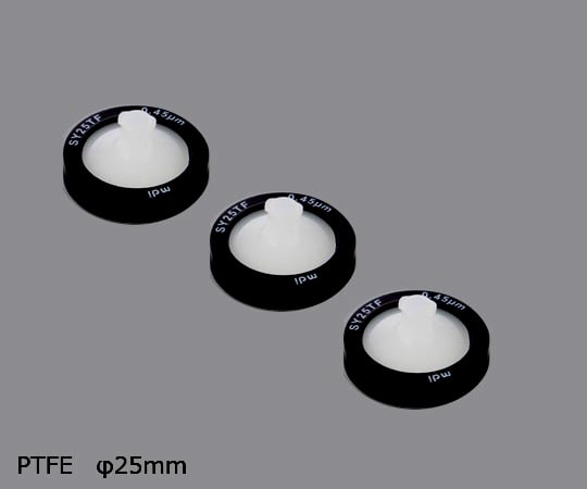 주사기 필터 PTFE φ25mm/0.45μm 1상자(100개입) SYTF0602MNXX104 1상자(100개입)