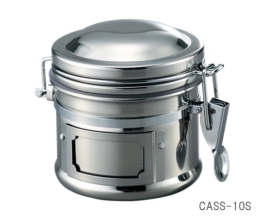 보존병 스테인리스 뚜껑 부착 φ105×110mm 500mL CASS-10S 1개