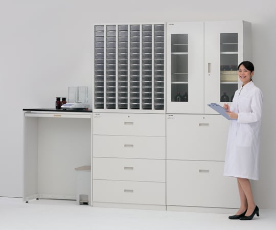 セレクトラボ ラテラル(1列4段) 900×450×1050mm LL4-9 1個