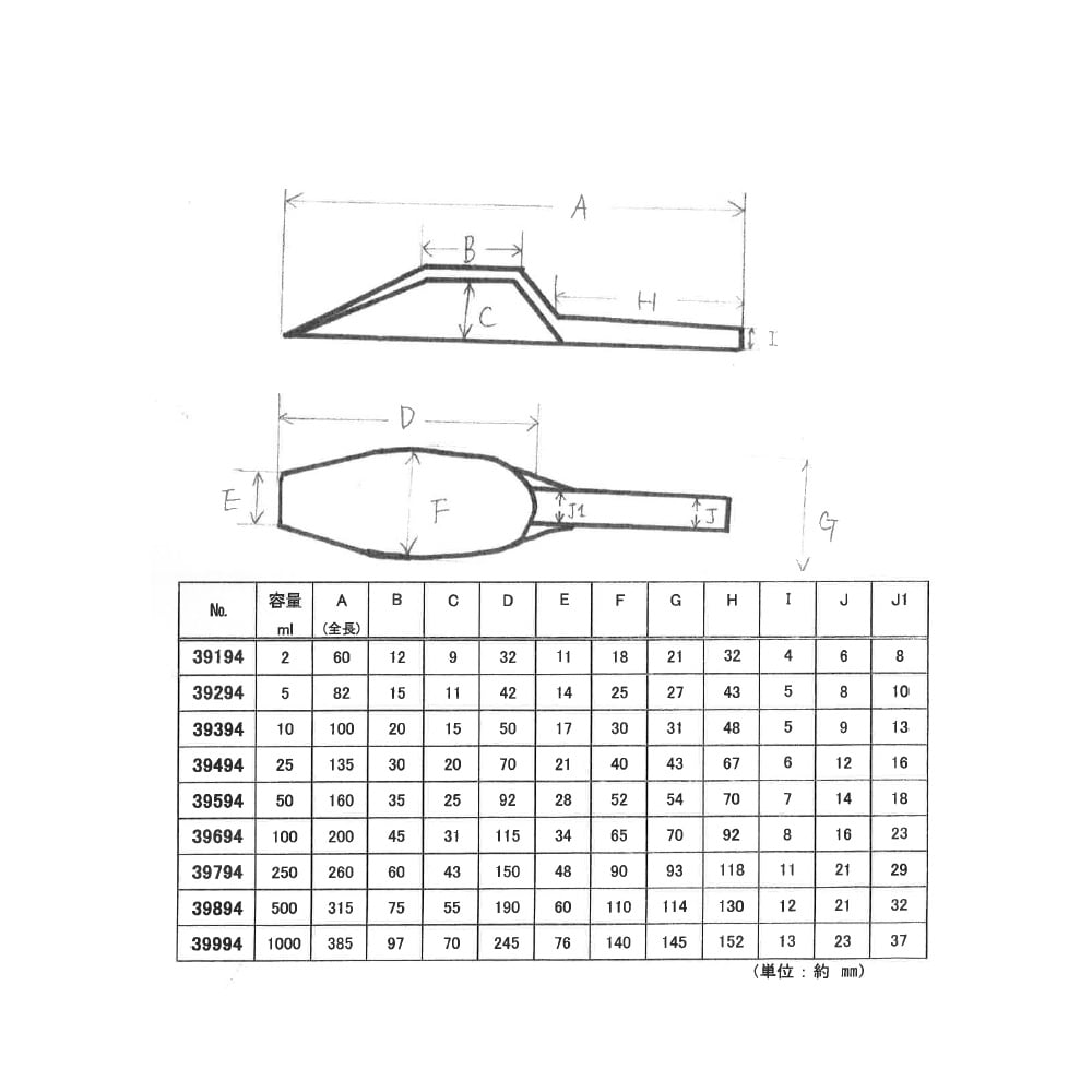Measuring scoop 39994 1 piece