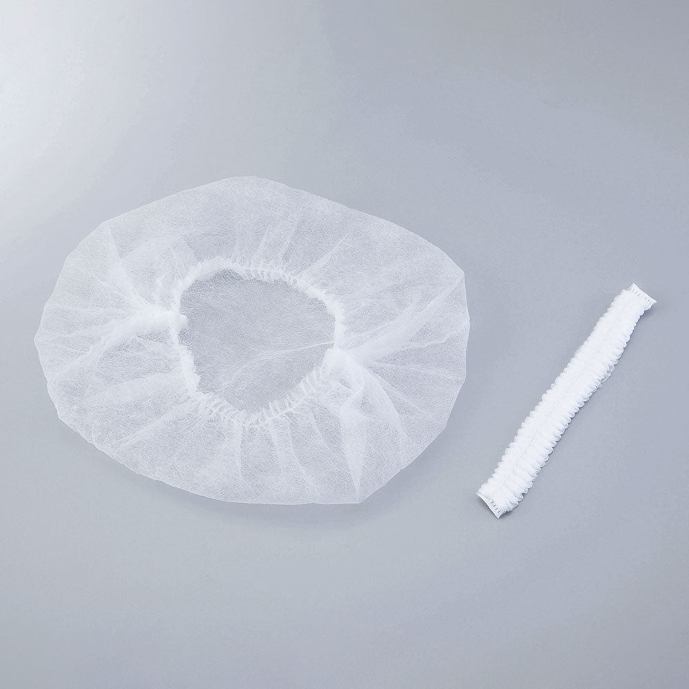 Azpure Foldable Disposable Hair Cap Free Size 100 pieces x 10 bags YA-201 1 box (100 pieces x 10 bags)