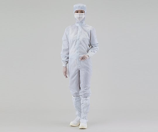 Azpure CR Wear (Hood integrated, center zipper type) White 3L 12110SW 1 unit
