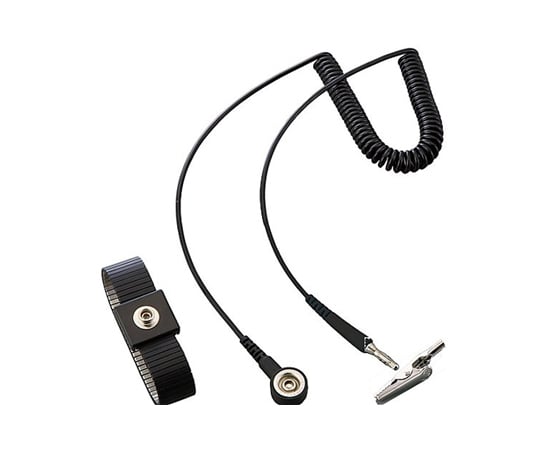 AP Wrist Strap II (with cord) Stainless Steel Band (Anti-Static Equipment) 1 Box (10 Pieces) WS106 1 Box (10 Pieces)