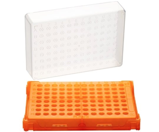 PCR Rack Orange Body x 20 pcs T328-96O 1 box (20 pcs)