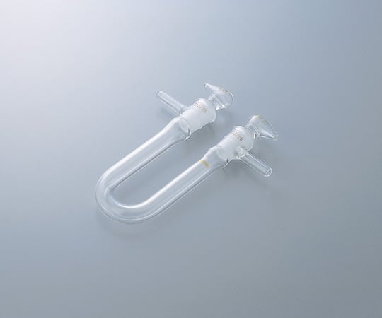 共通摺合カルシューム管(活栓付U字型) 130mm CL0684-01-10 1個