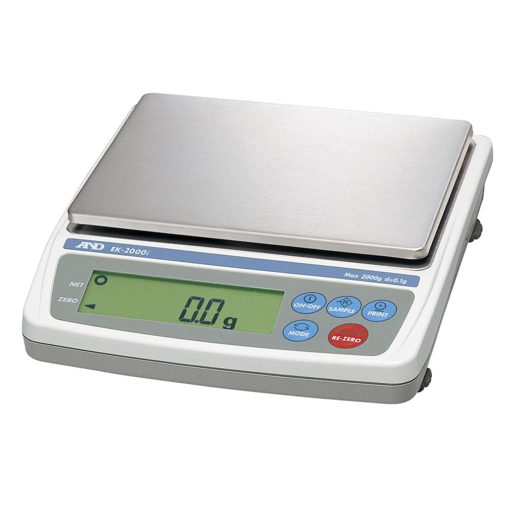 Compact electronic scale EK-i series Capacity: 2000g Minimum display: 0.1g EK-2000i 1 unit