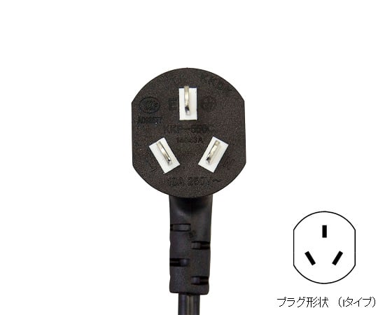 ■해외 사양 핫 플레이트(NINOS) 350℃ 250×250mm (AC220V plug type: I) NDK-2A-I 1개