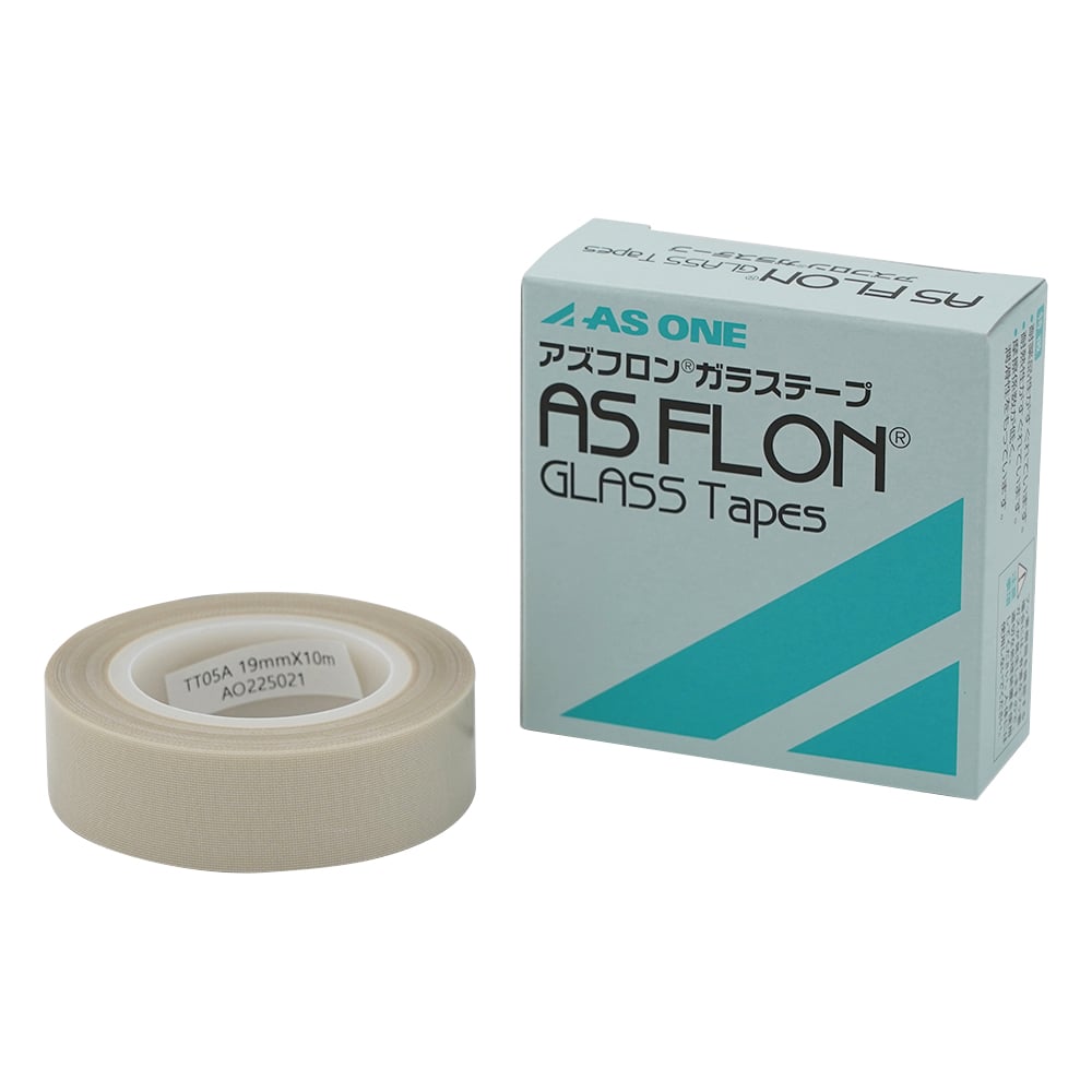 アズフロン(R)ガラステープ 19mm×10m×0.18mm 1巻