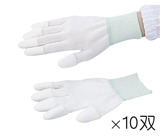アズピュア PUコート手袋 指先コート M 10双 1袋(10双入)