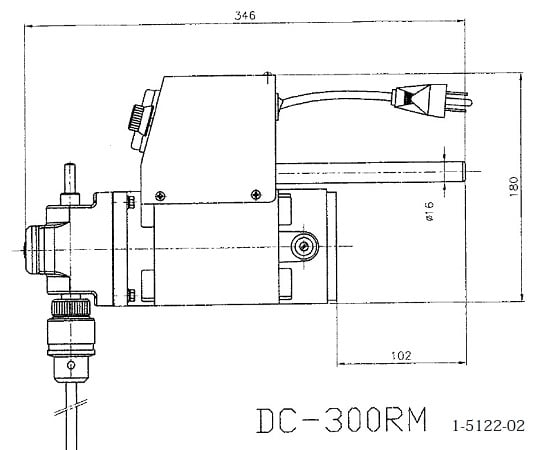 고토크 저속 교반기 회전계 부착 DC-300RM 1대