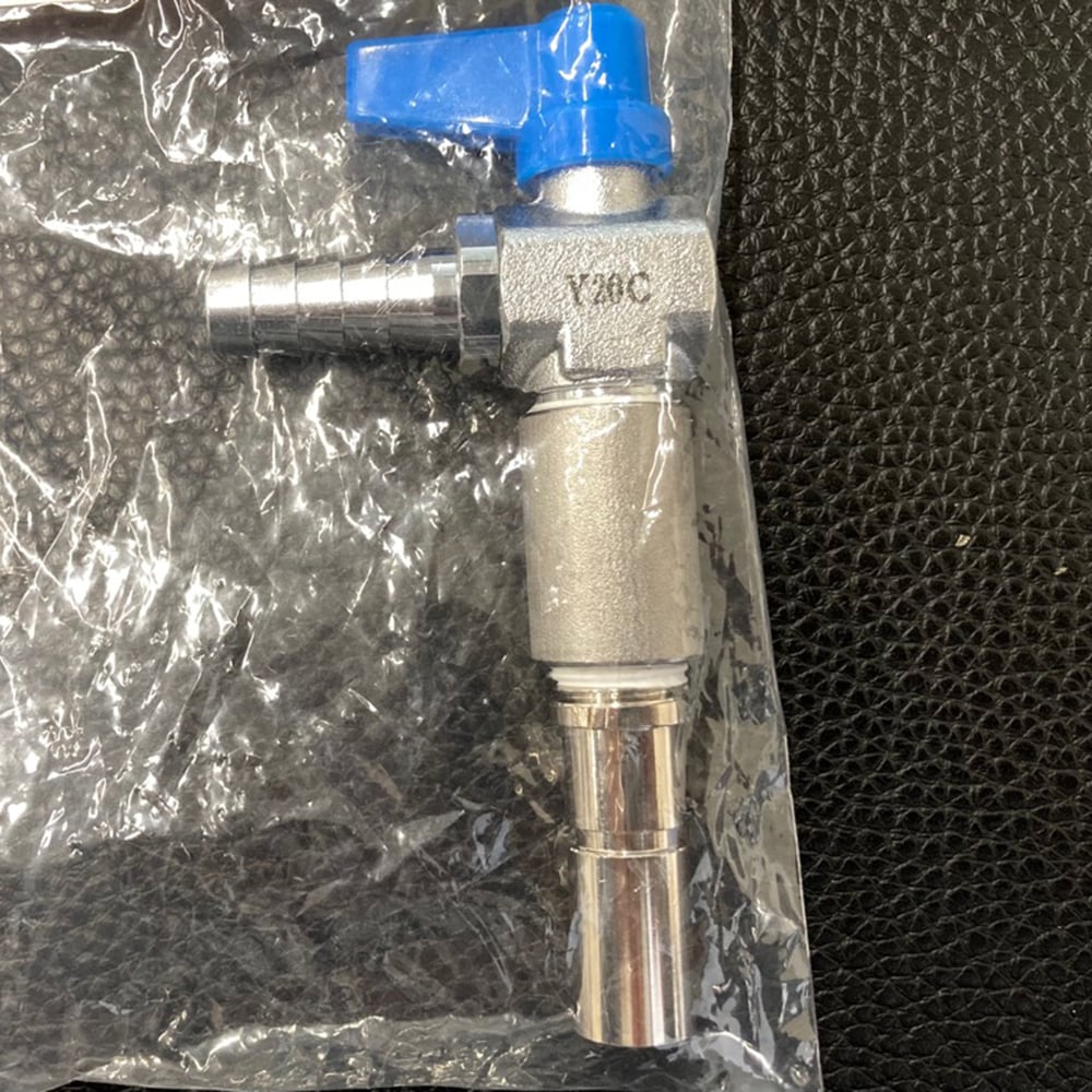 Flow rate control valve for low temperature constant temperature water bath, connection diameter Φ10.5mm V-2 1 piece