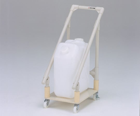 Waste liquid collection tray wagon for 1 unit, for 1 plastic tank, 1 unit