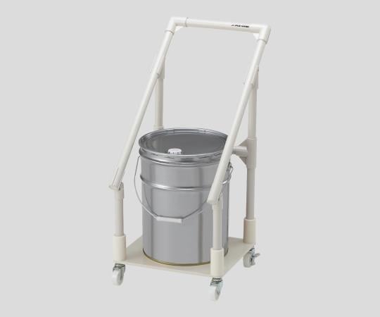 Waste liquid collection tray wagon for one pail can 1 unit