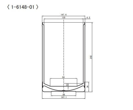 진공 단열 용기 3000mL BTC-3001 1개
