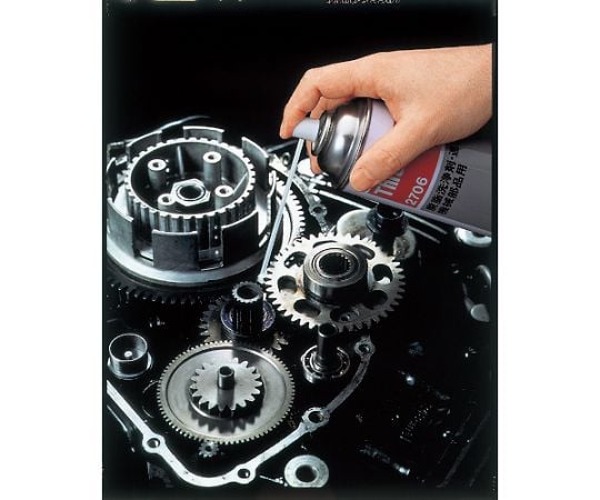 Degreasing cleaner, quick drying, for machine parts, 420ml, transparent, TB2706, 1 bottle